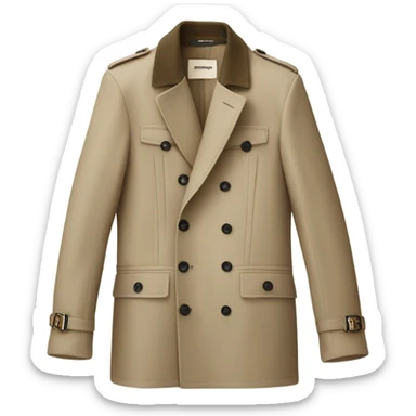 Burberry men’s jacket sticker