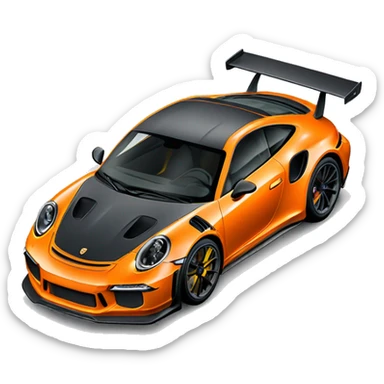 Porsche 911 gt3 rs sticker