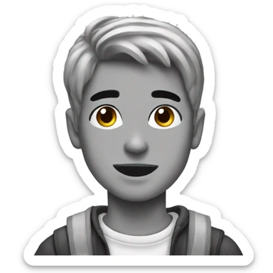 boy style pixart sticker