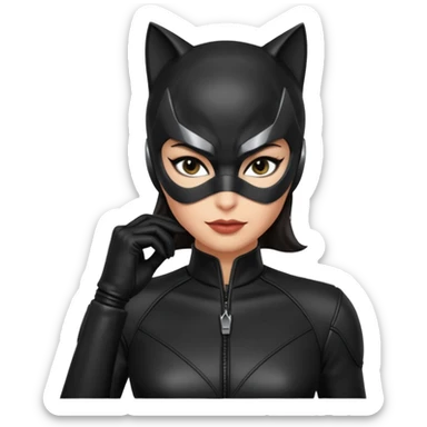 Cat woman sexy sticker