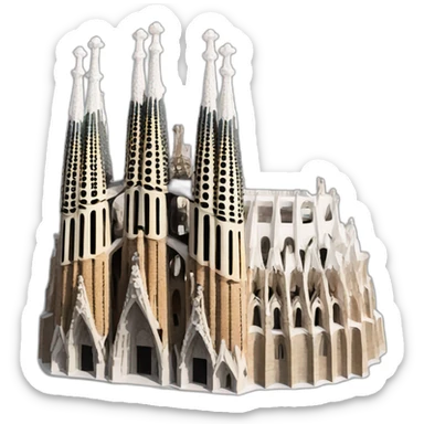 La sagrada familia sticker