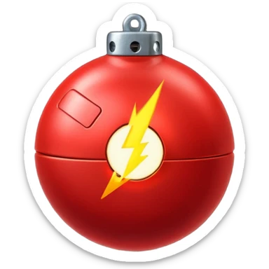 red bomb sticker
