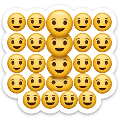 Emoji set of gojo example 😁😃🤣🥰🥲🥳😡😈🤬🤪😜😎🤒🤕🤑 sticker