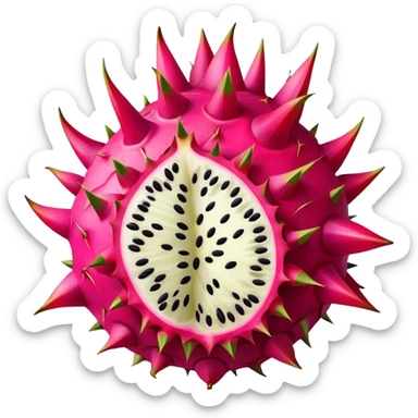 Bloxfruit dragon fruit sticker