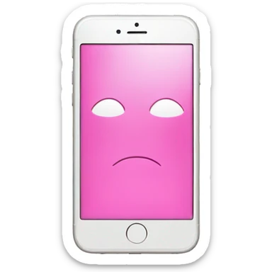 Iphone in Pink sticker
