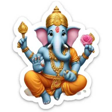 lord ganesh sticker