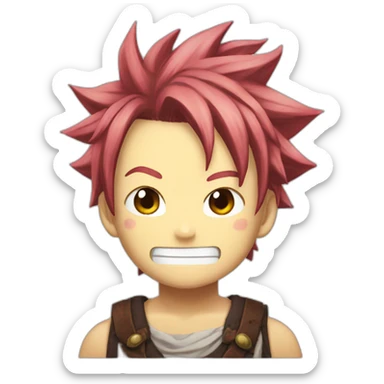 natsu dragneel sticker