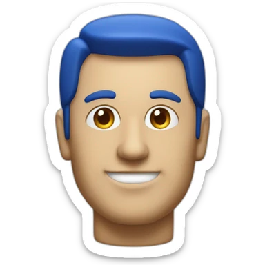 metro bank man shaped like an 'M' sticker