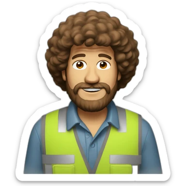bob-ross-construction sticker