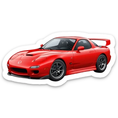 Mazda rx 7 sticker