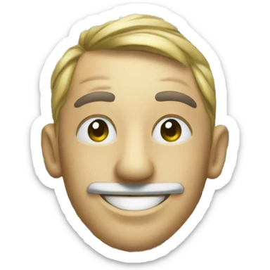  Face  of travel, money and beach sticker