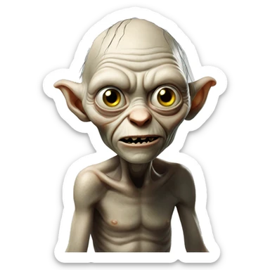 Gollum sticker