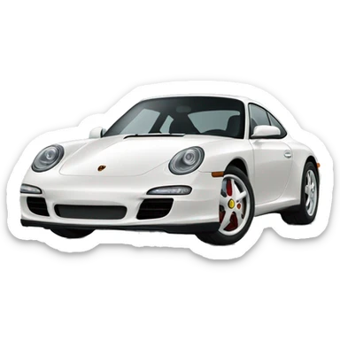 porsche car  sticker