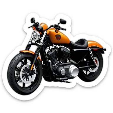 Harley Davidson Iron 883  sticker