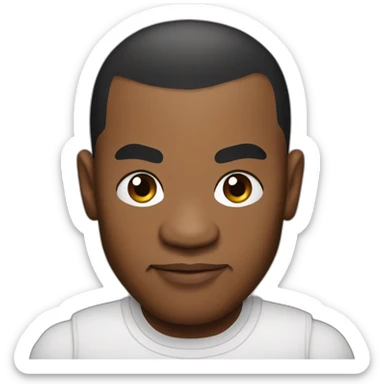 Cute mike tyson sticker