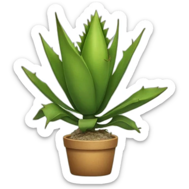 Agave titanota SAD sticker