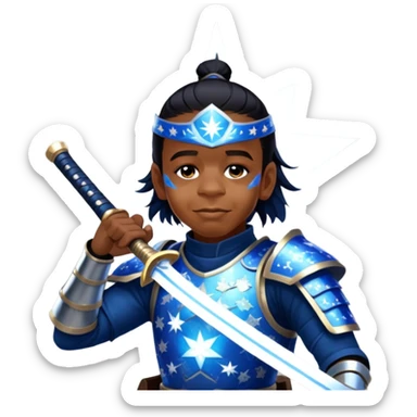Celestial Samurai sticker