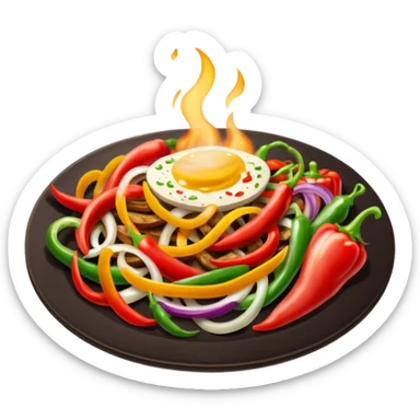 fajitas dinner sticker