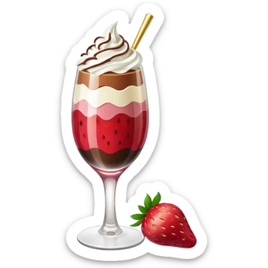 strawberry-chocolate-pafe-Champagne sticker