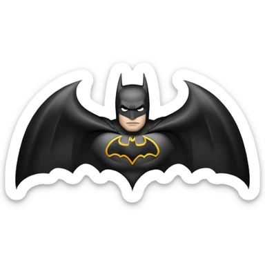 Batman symbol sticker