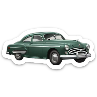 Hudson hornet sticker