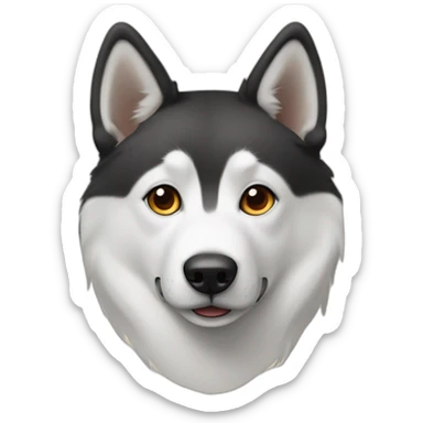 Yakutian laika sticker