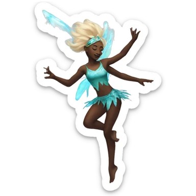 energy dancer europian fae sticker