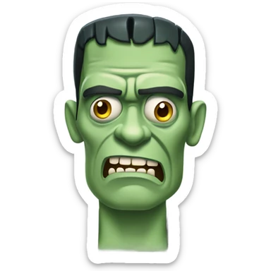 Halloween Frankenstein  sticker