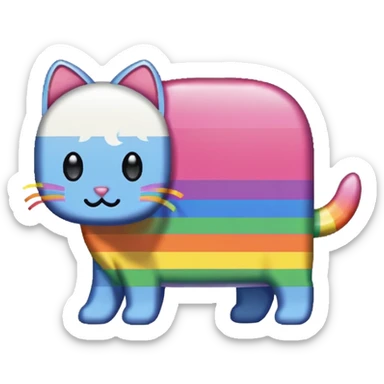 Nyan cat sticker