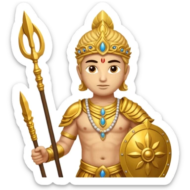 lord murugan sticker
