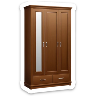 wardrobe modern closed mirror door sticker