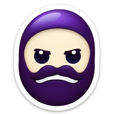 prune sans fond sticker