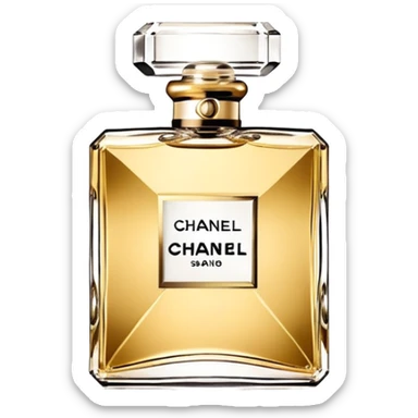 full chanel gabrielle perfume bottle sticker