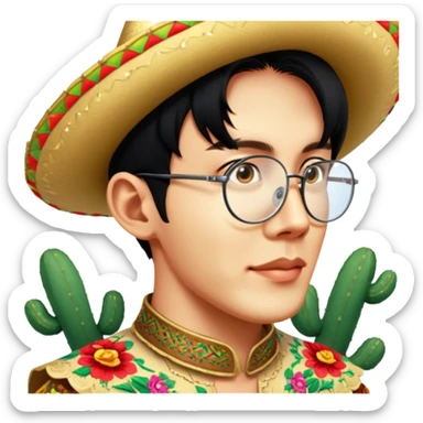 Traditional Costume Enthusiast sticker