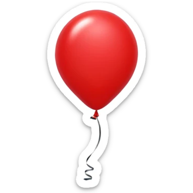 ballon de fete sticker
