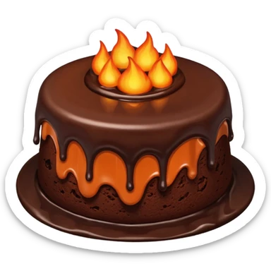 lava cake sticker
