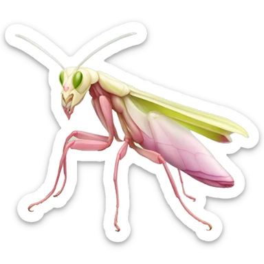 orchid mantis sticker