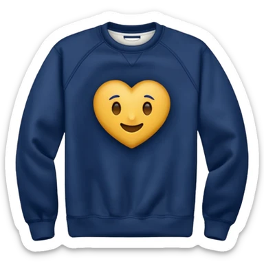 Varsity crewneck sweatshirt  sticker