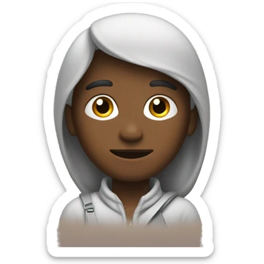 lonely journey of self-discovery sticker