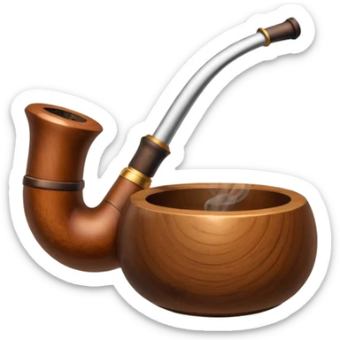 smoking pipe sticker