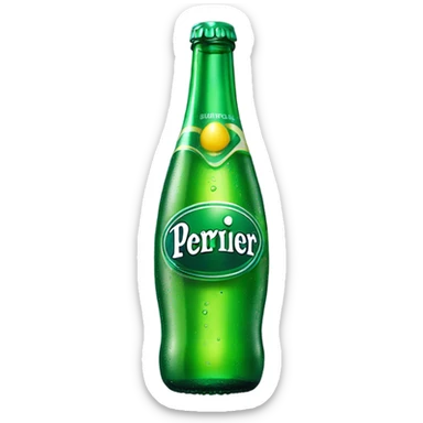 Perrier sparkling water  sticker
