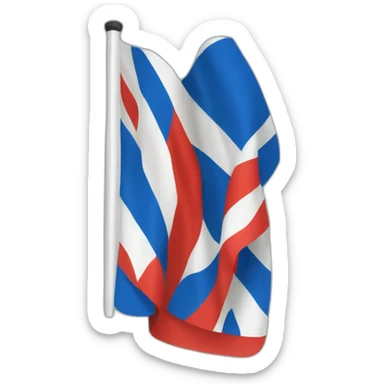 Flag of free Russia sticker