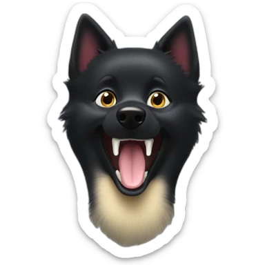 excited-schipperke sticker