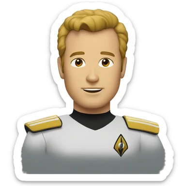 Captain Kirk sticker