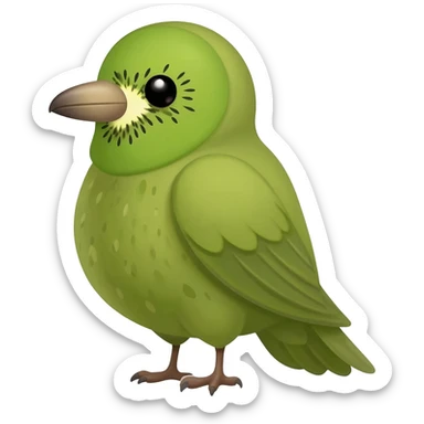 Kiwi bird sticker