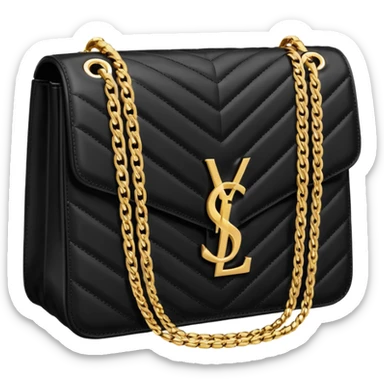 ysl hand sticker