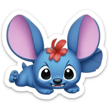Stitch Lilo sticker
