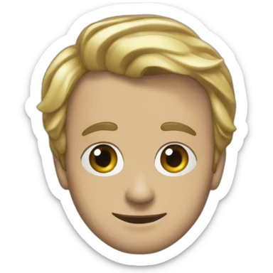 Macron a 4 pattes sticker