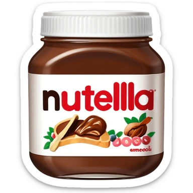 nuttella sticker