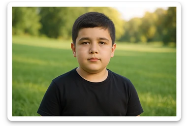 Shu bolani 10 11 yoshligini tasvirlab ber beligacha bo'lsin sticker